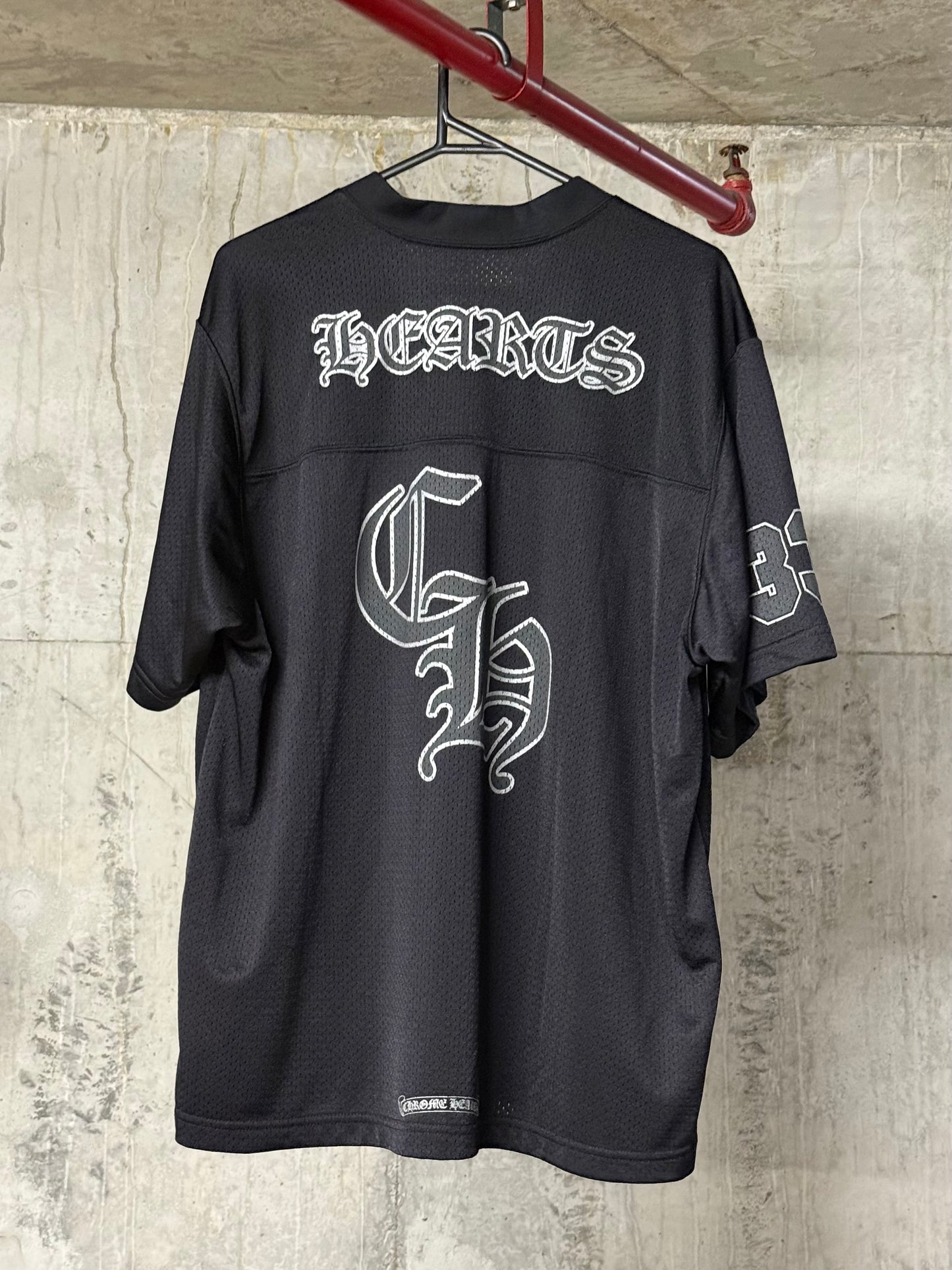 Chrome Hearts CH Stadium Warm Up Mesh Football Jersey
