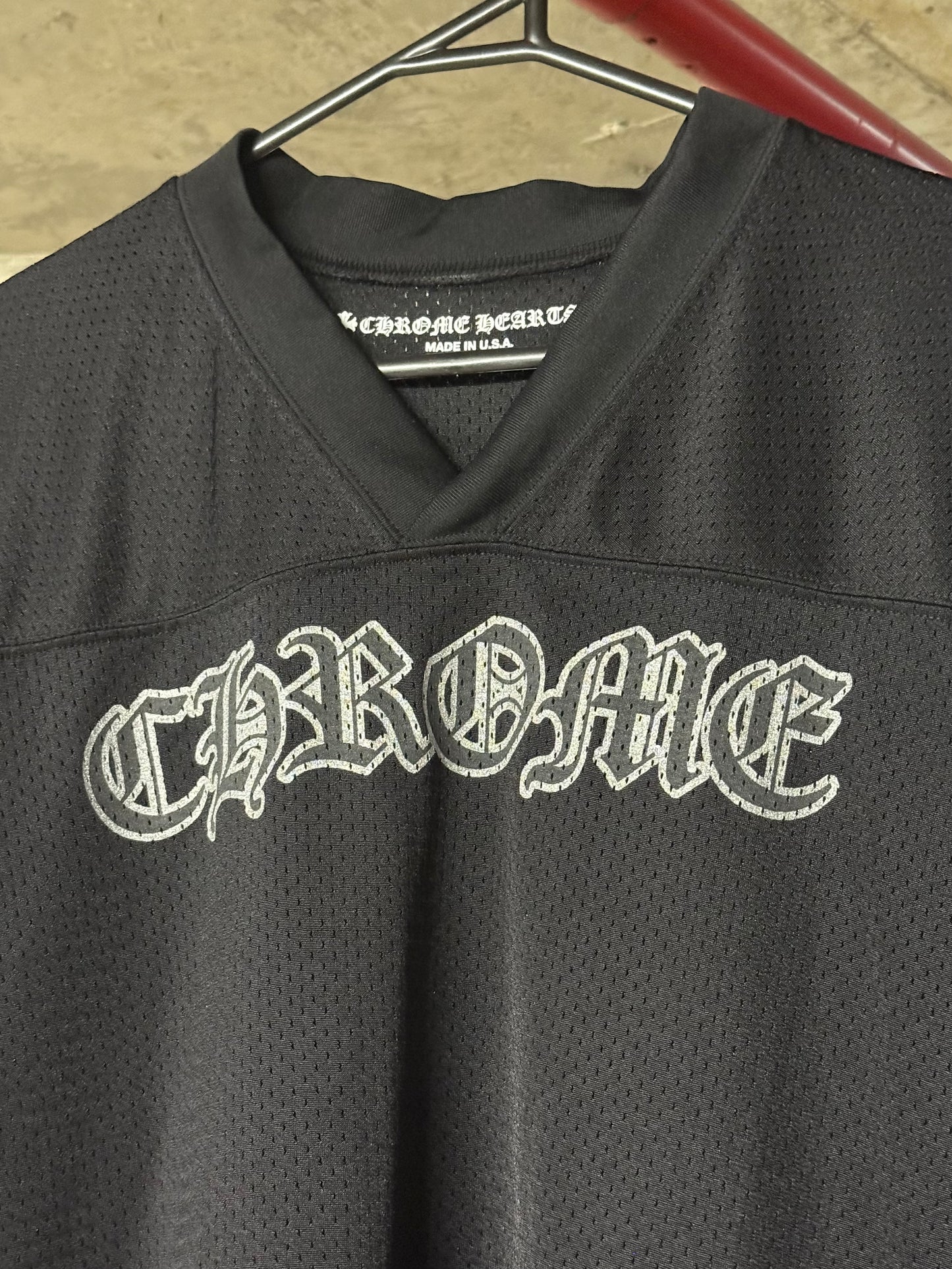 Chrome Hearts CH Stadium Warm Up Mesh Football Jersey