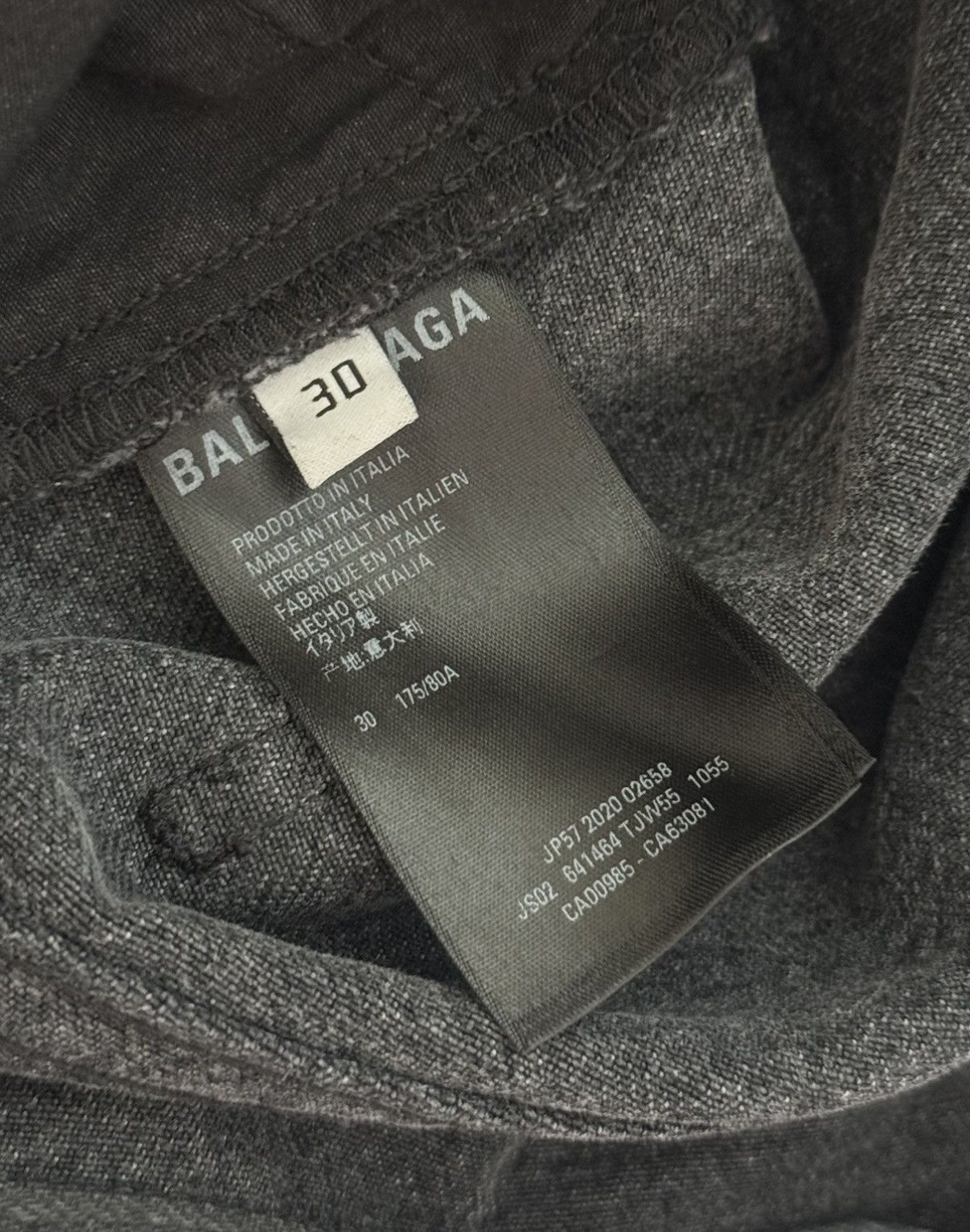 Balenciaga Skate Grey Camouflage Shorts