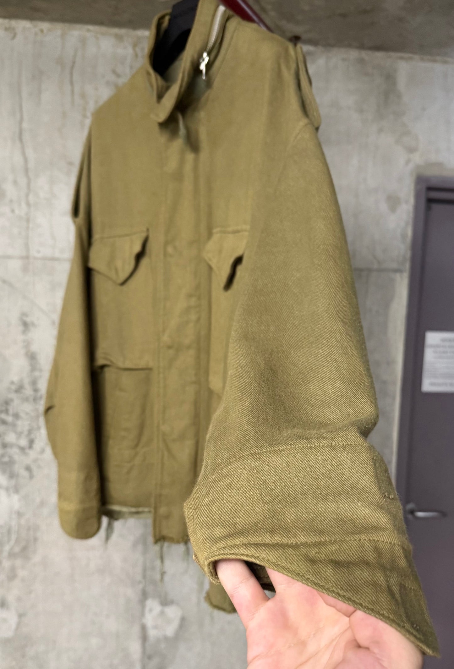 Doublet SS22 Silk Twill Military Blouson