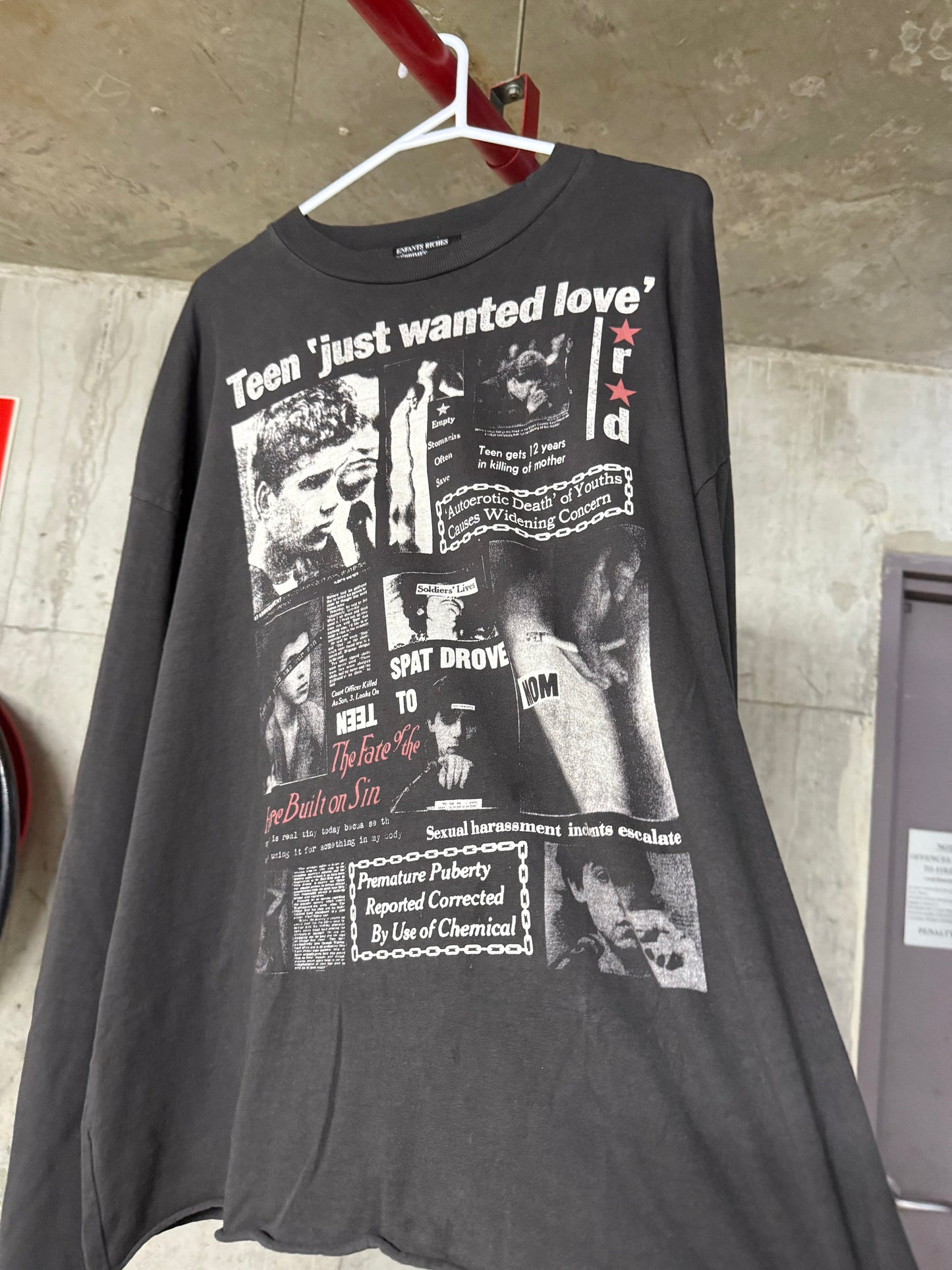 Enfants Riches Deprimes 'Teen Just Wanted Love' Longsleeve T-Shirt