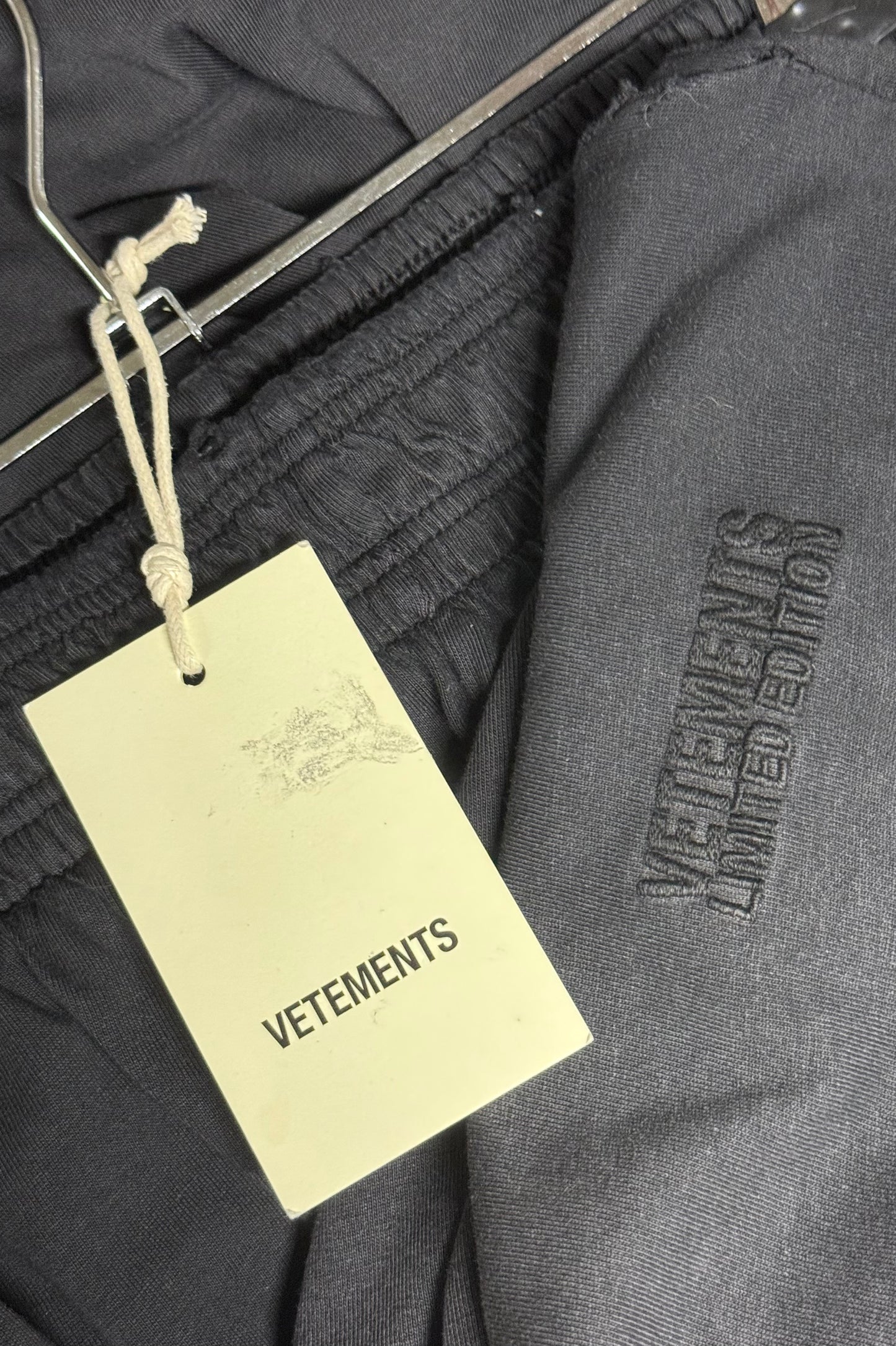 Vetements SS23 Limited Edition Double Jersey Sweatpants