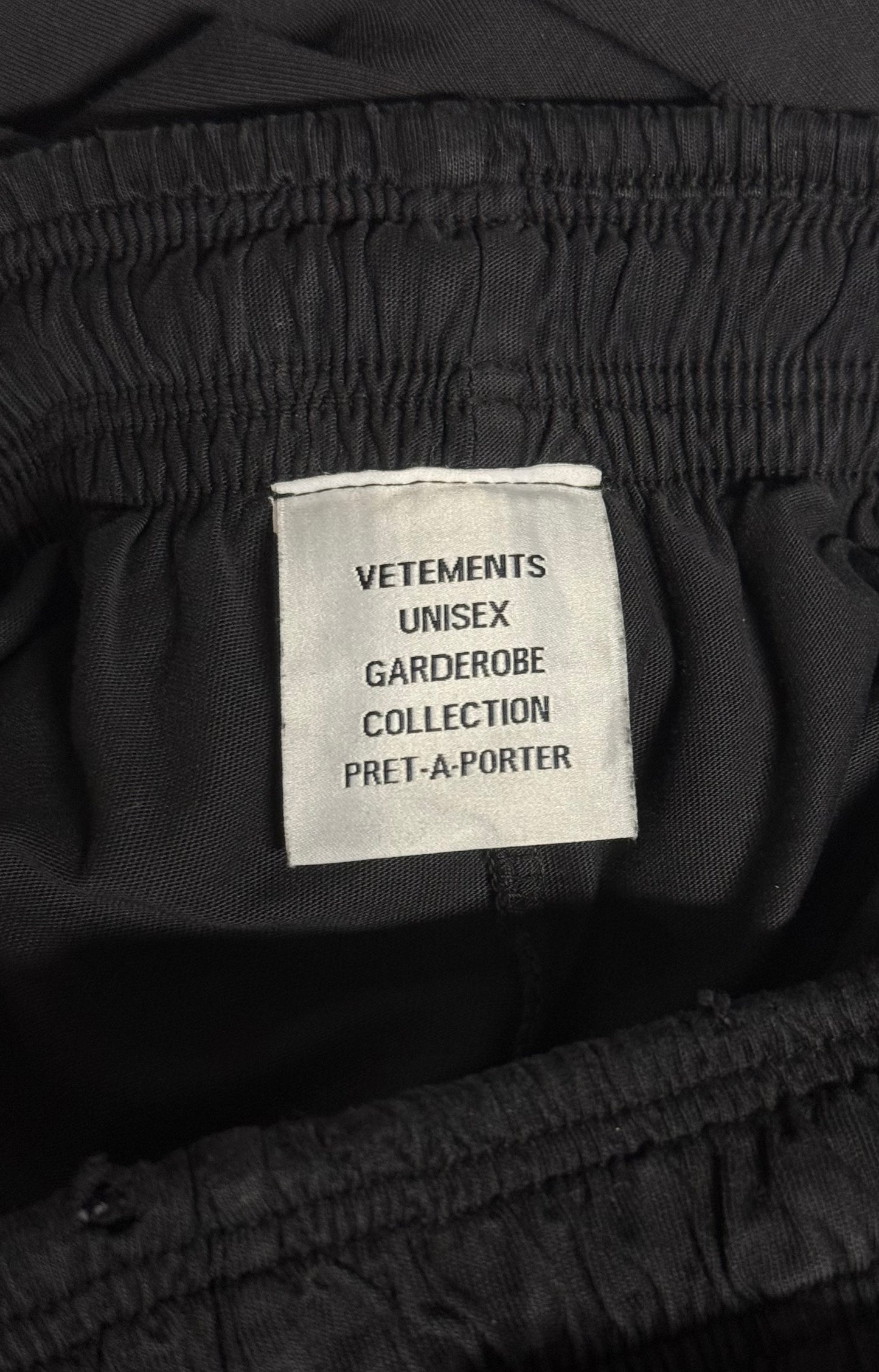 Vetements SS23 Limited Edition Double Jersey Sweatpants